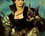 汉斯 马卡特 : die falknerin